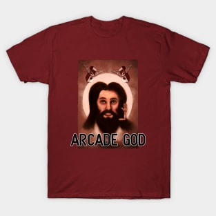 Arcade God by Scott Hall T-Shirt